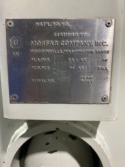 Pre Owned Flow Waterjet Abrasive Hopper 